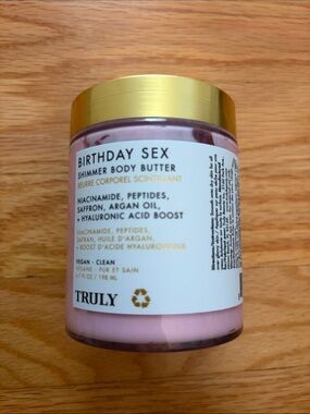 TRULY Birthday Sex Shimmer Body Butter - New!